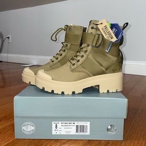 Palladium Pallabase Tact S TX Olive NWT